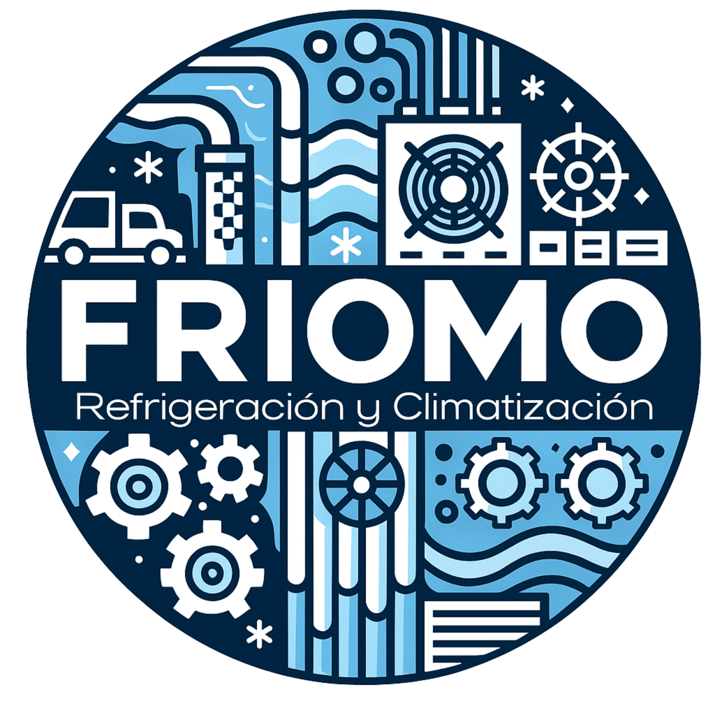 Logo de Friomo, empresa de climatización y refrigeración en Valencia